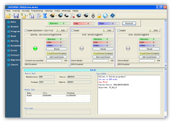 Xeltek SuperPro 7500 - Software Multiprogramming Mode